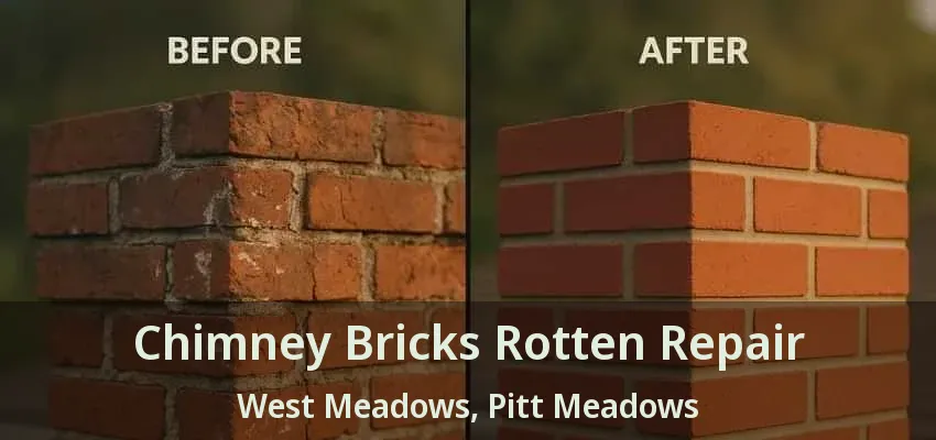 Chimney Bricks Rotten Repair West Meadows, Pitt Meadows - BC