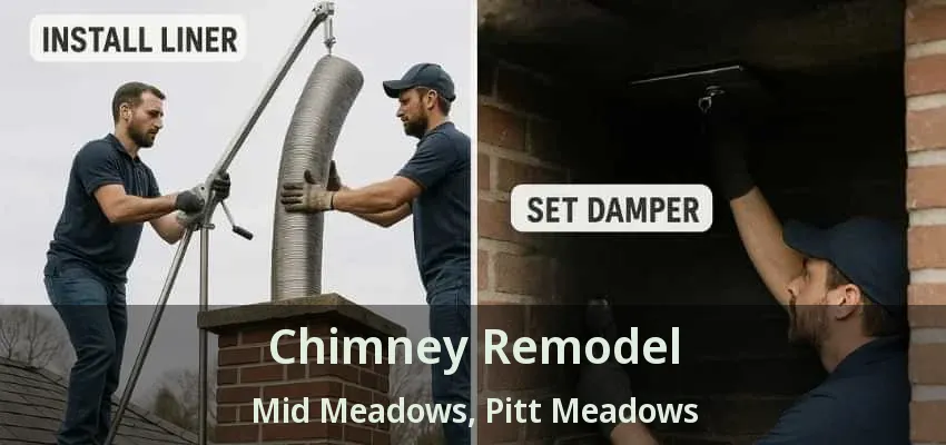 Chimney Remodel Mid Meadows, Pitt Meadows - BC