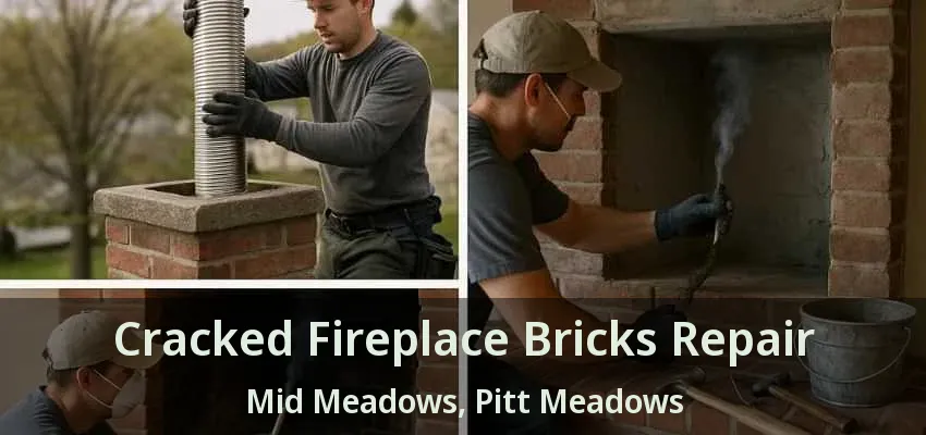 Cracked Fireplace Bricks Repair Mid Meadows, Pitt Meadows - BC