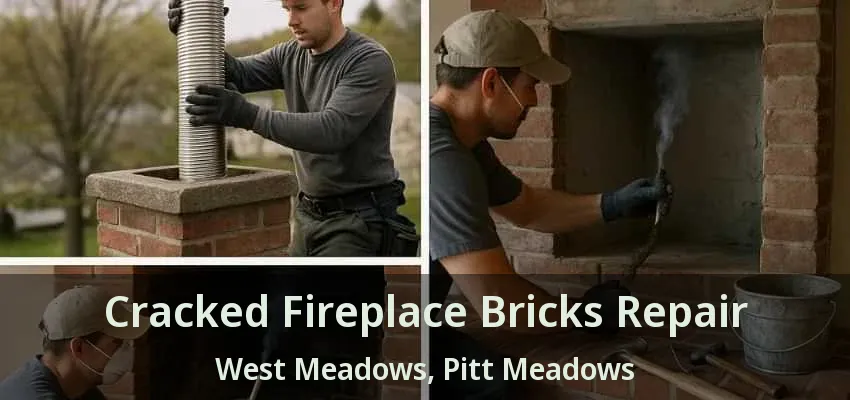 Cracked Fireplace Bricks Repair West Meadows, Pitt Meadows - BC