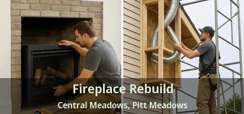 Fireplace Rebuild Central Meadows, Pitt Meadows - BC