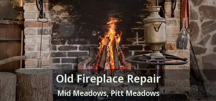 Old Fireplace Repair Mid Meadows, Pitt Meadows - BC